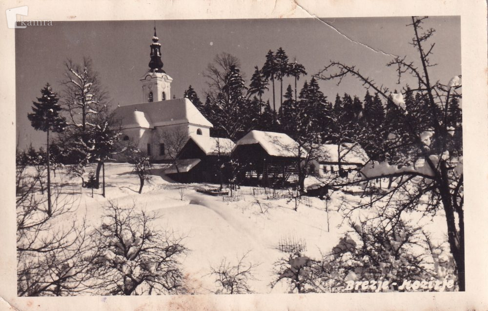 Podružnična cerkev Matere Božje in Sv. Roka na Brezju (Rožnik)