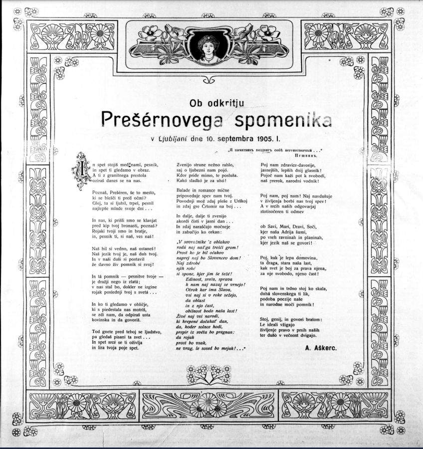 Ob odkritju spomenika