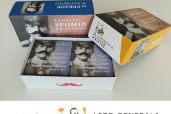 Ob Maistrovem letu smo pripravili igro spomin s podobami in verzi Rudolfa Maistra in njegovih pesniških sopotnikov.