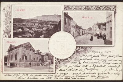 Morda so se že v 19. stoletju Kamničani ukvarjali z vprašanjem, ali naj bo Veronikin rep ribji ali kačji? Na razglednici, odposlani leta 1902, ki jo je v začetku 20. stoletja izdal kamniški tiskar Anton Slatnar (1867-1926), je prikazana Veronika kot pol žena in pol riba. Razglednica je v domoznanski zbirki Knjižnice Franceta Balantiča Kamnik pod oznako RAZ-KAM-237. V digitalizirani obliki si jo lahko ogledate tudi na spletni strani www.prejmipozdrav.si.