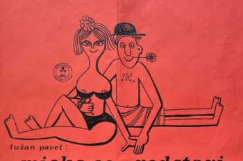 Micka se predstavi in Janez, kranjski Janez, plakat Saše Kumpa