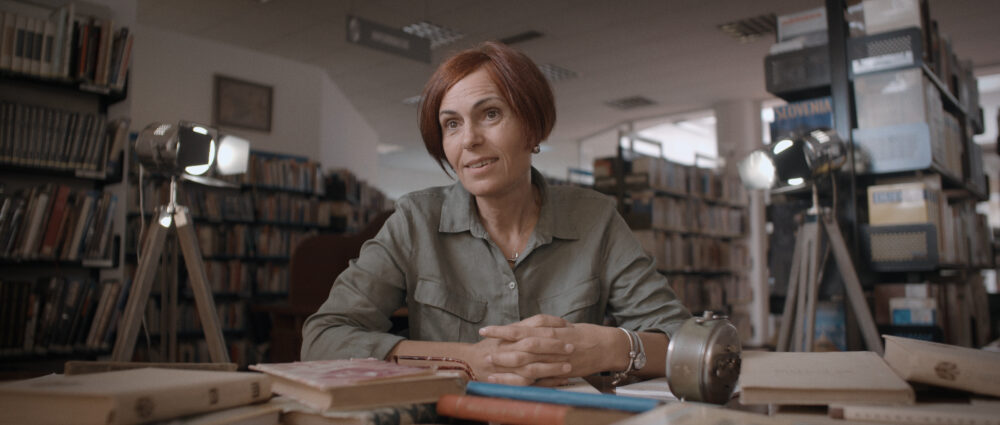 Darja Hribernik v filmu Tihi večeri