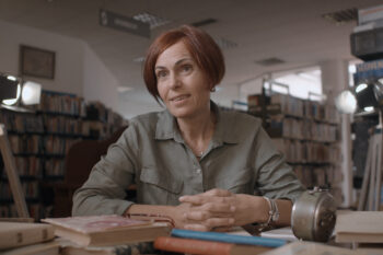 Darja Hribernik v filmu Tihi večeri