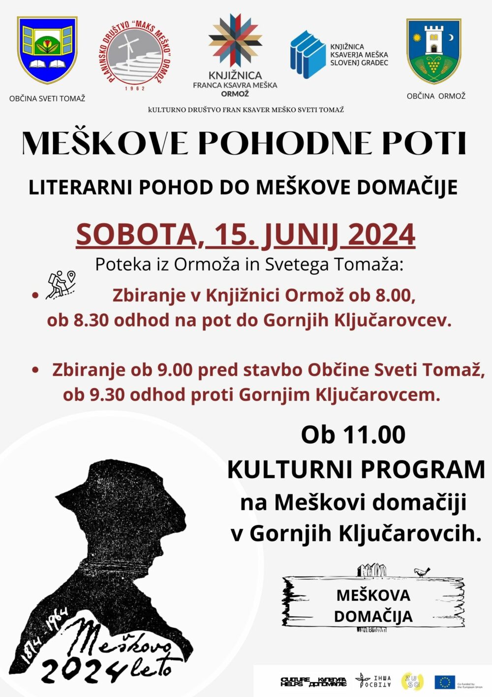 Meškov literarni pohod Ormož