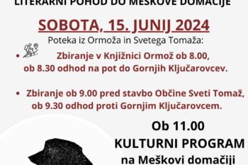 Meškov literarni pohod Ormož