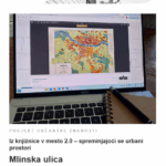 vabilo Mlinska ulica - projekt občanske znanosti