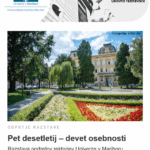 Pet desetletij, vabilo