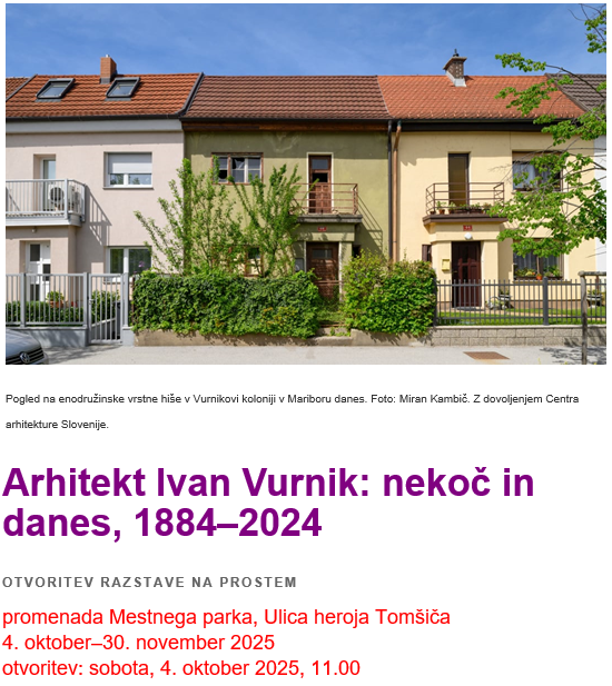 Vabilo na otvoritev razstave na prostem