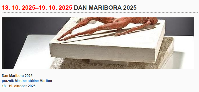 Dan Maribora, vabilo