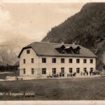 Hotel Plesnik v Logarski dolini okoli leta 1933