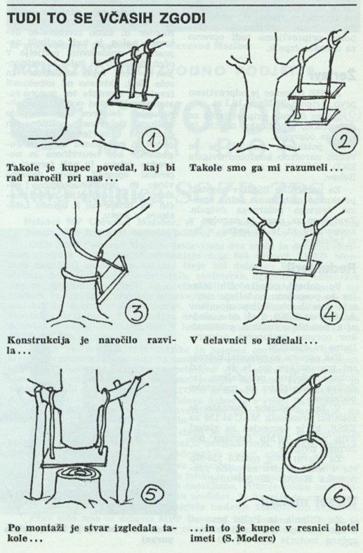 Tudi to se včasih zgodi