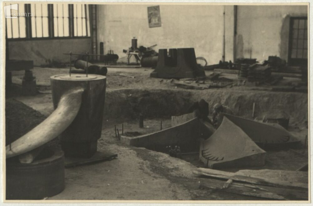 Priprava forme (kalupa) iz livarskega peska