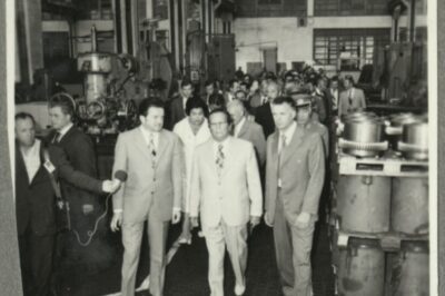 Obisk Tita v Litostroju ob 25-letnici samoupravljanja