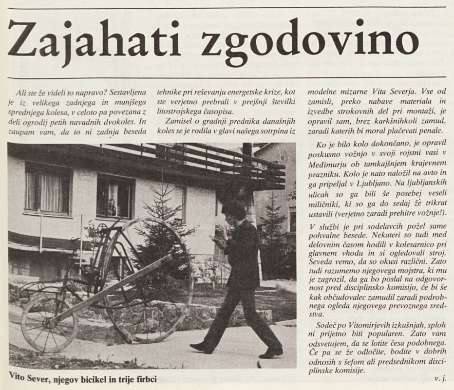 Zajahati zgodovino