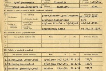 Prijava za izdajo delovne knjižice