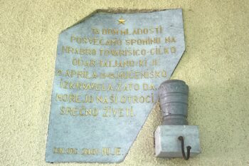 Spominska plošča Cilki Odar