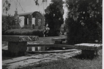 Vodnjak v Prešernovem gaju