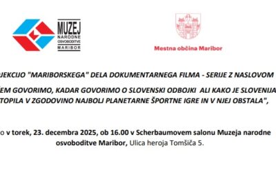 Projekcija mariborskega dela dokumentarnega filma, vabilo