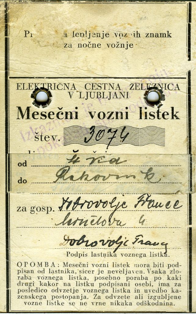 vozovnica za tramvaj