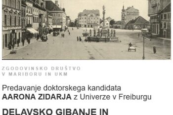 Delavsko gibanje in slovensko-nemške napetosti v Mariboru, vabilo