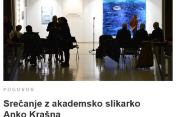 Vabilo na srečanje z akademsko slikarko