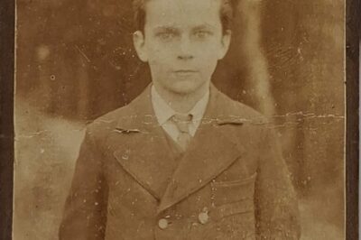 Fotografija Albina Kolba kot otroka