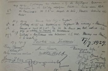 Fotografija dnevniškega zapisa