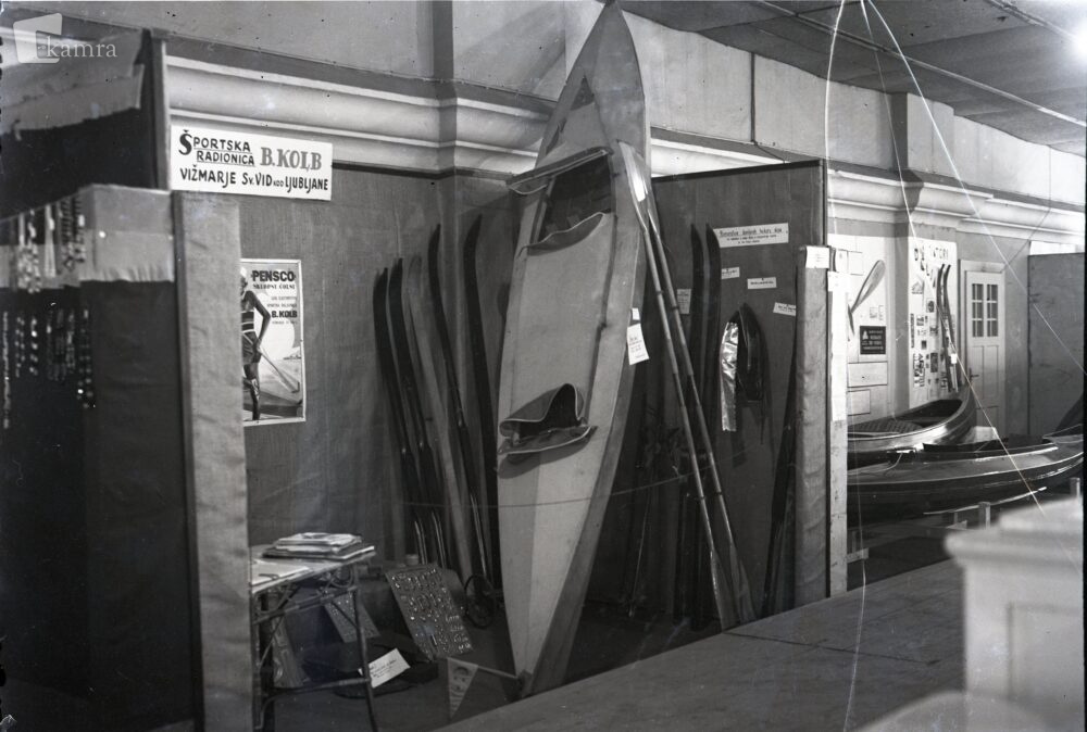 Kanu in smuči na razstavišču