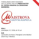 Vabilo: Maistrova časovna kapsula