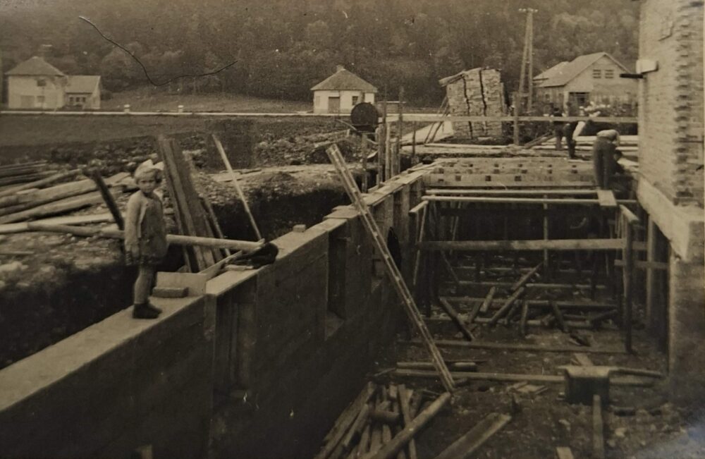 Gradbišče nove delavnice