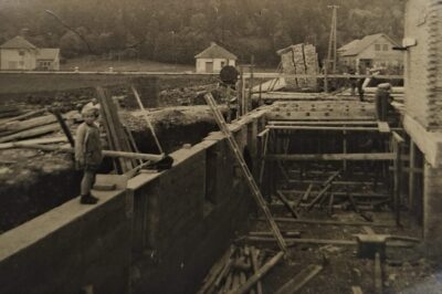 Gradbišče nove delavnice