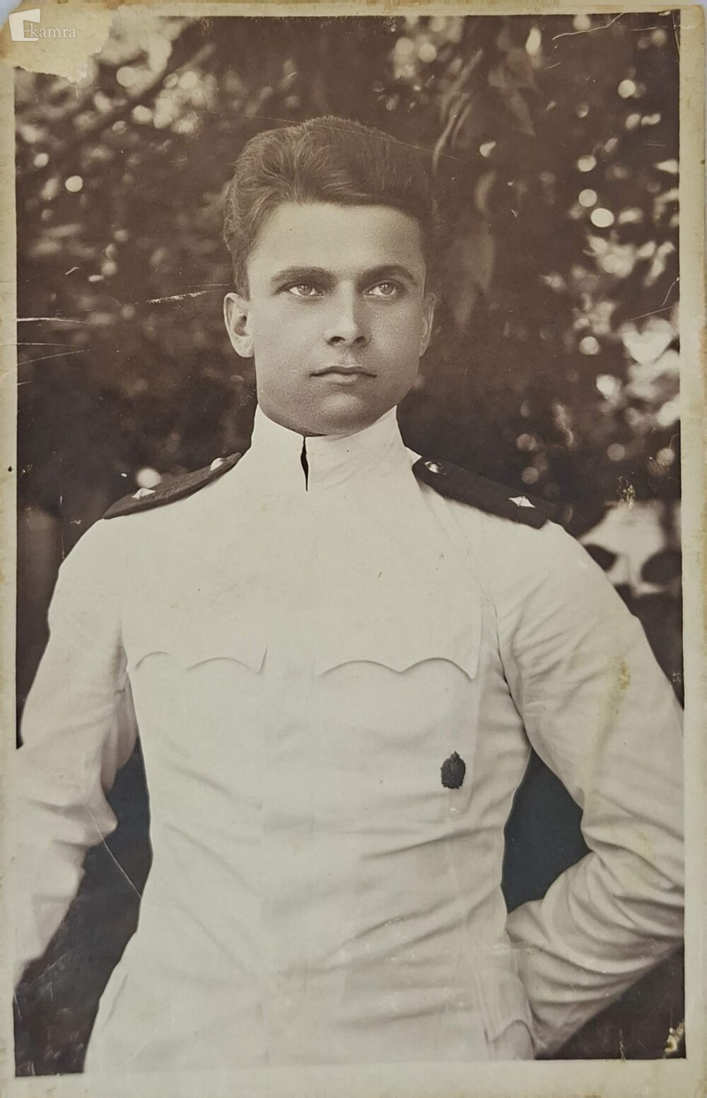 Albin Kolb v slavnostni uniformi