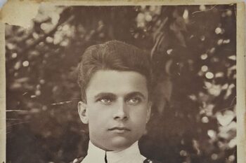 Albin Kolb v slavnostni uniformi