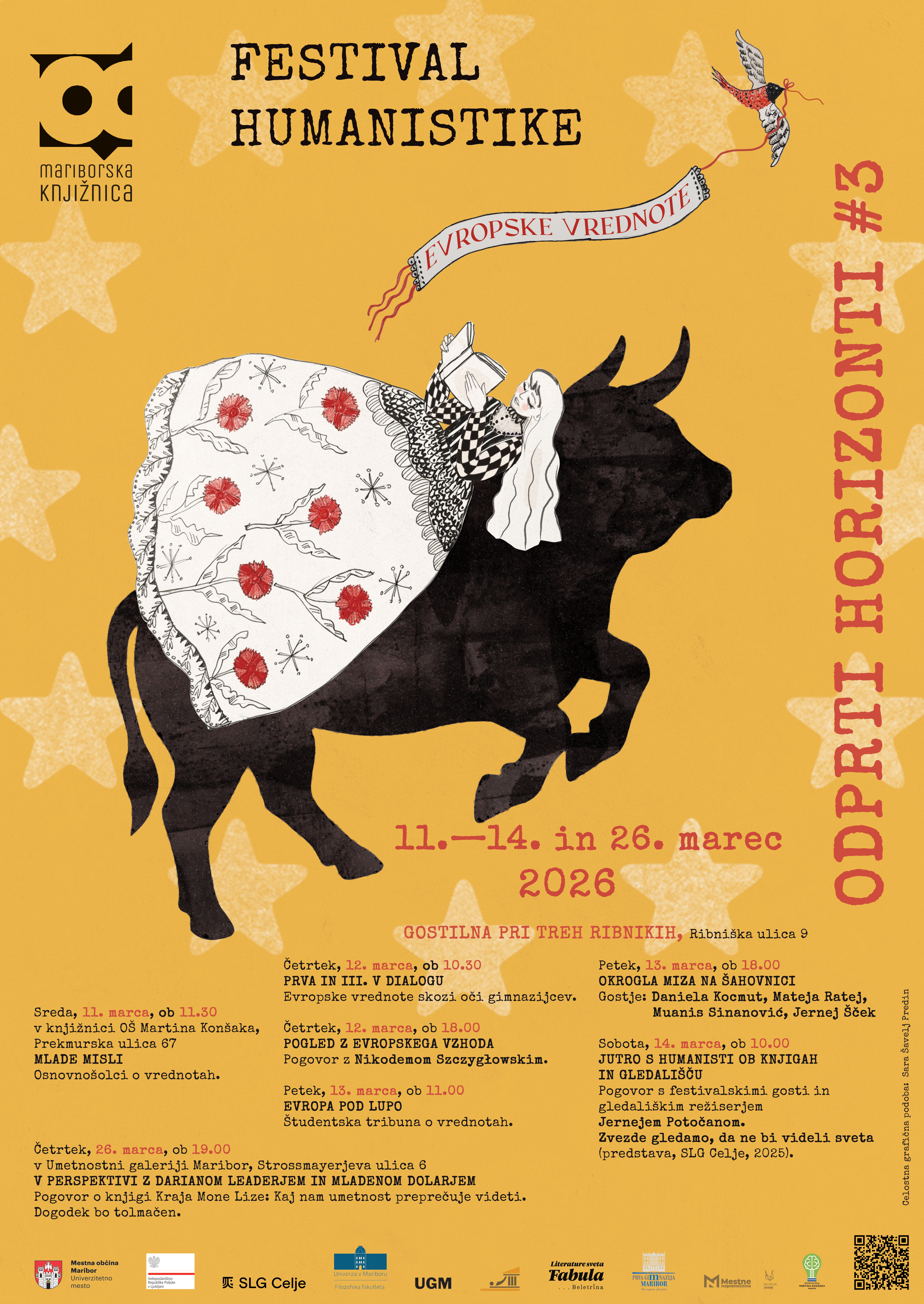 Festival humanistike: Odprti horizonti #3, plakat