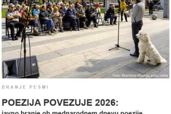 Poezija povezuje 2026, vabilo