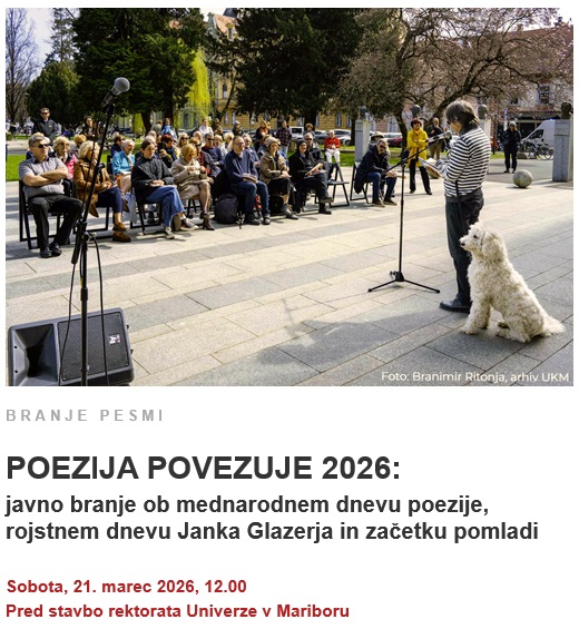 Poezija povezuje 2026, vabilo