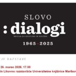 Slovo :dialogi, vabilo na odprtje razstave