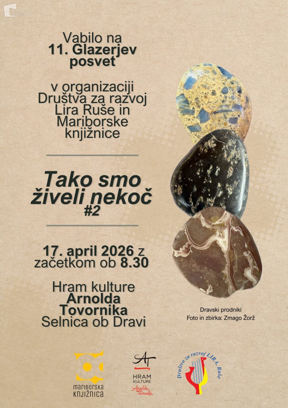 10. Glazerjev posvet: Tako smo živeli nekoč 2, vabilo