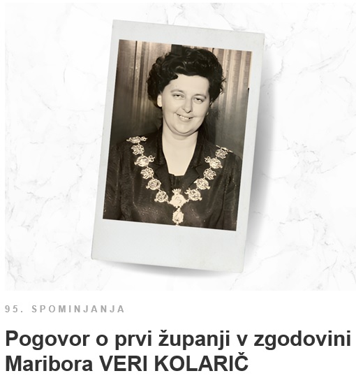 Pogovor o prvi županji v zgodovini Maribora, vabilo
