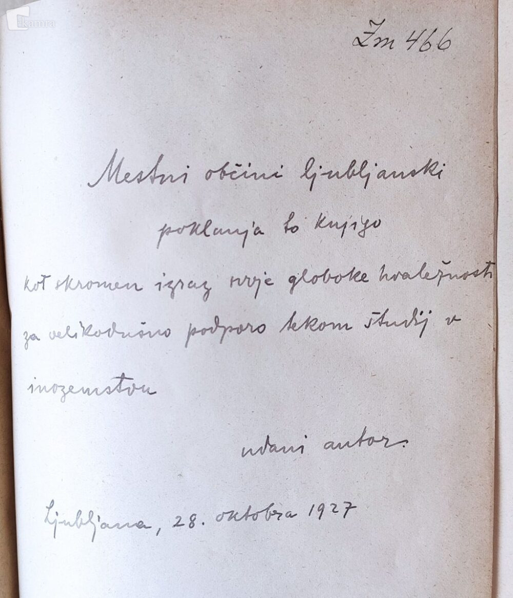 Posvetilo Stanka Škerlja